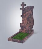 № 77 Памятник фигур. 110*60*7 (коричневый гранит Индия)
