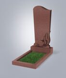 № 33 Памятник фигур. 110*50*7 (красный гранит Индия)